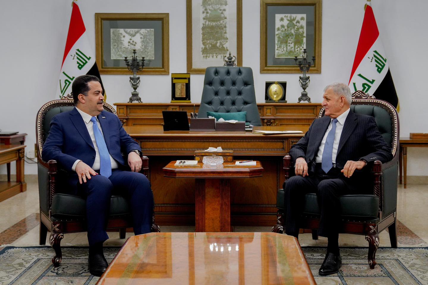 لقاءات الفخامة..التحديات التي تواجه شعبنا تتطلب موقفا موحدا